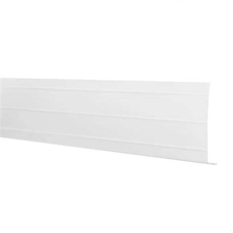 Gibraltar Building Products 6 In X 12 Ft Aluminum Fascia Trim With