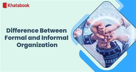 😍 Difference Between Formal And Informal Organization What Is The