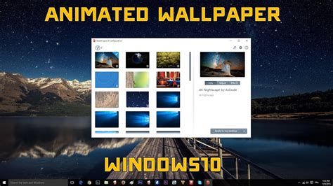 But you don't have to stress about looking for the best live wallpapers pc. Windows 10 Animated Wallpaper Tutorial FREE 2018 - YouTube