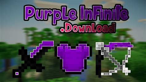 Purple Infinite Editminecraft Pvpuhc Texture Pack Hd The Kay Youtube