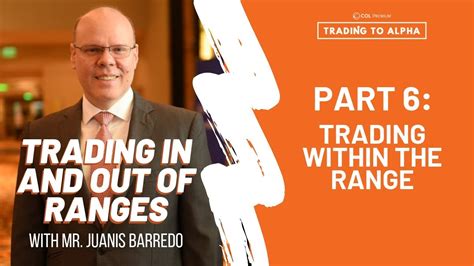 Trading Ranges Part 6 Trading Within The Range Youtube