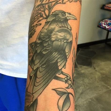 150 Meaningful Crow Raven Tattoos Ultimate Guide 2019 Part 2