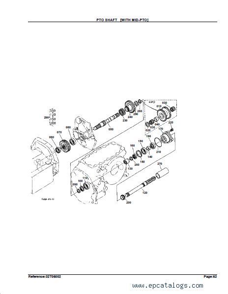 Kubota L2900f Tractor Parts Manual