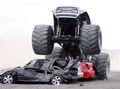 guinness record setting monster truck crushes it in perris press enterprise