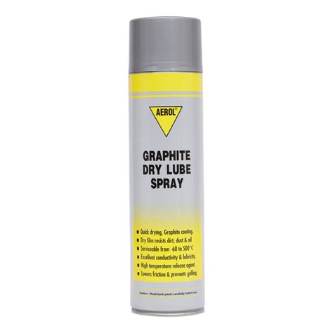 Graphite Dry Lubricant Spray Industrial Mro Aerol