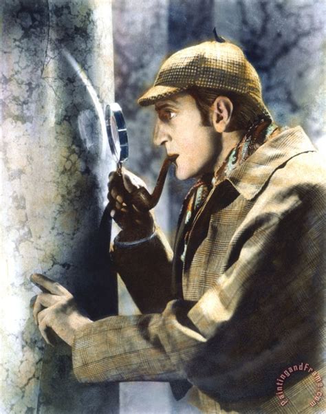 Others Sherlock Holmes Painting Sherlock Holmes Print For Sale