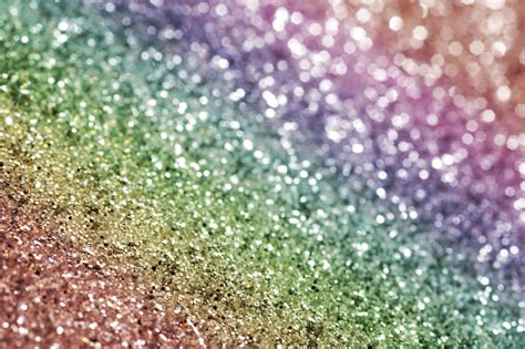 Rainbow Colored Glitter Background Free Backgrounds And