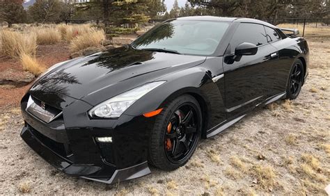 This Jet Black Nissan Gt R Track Edition Is Our Idea Of A Scary