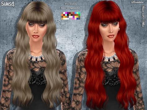 Sims 4 Hairs ~ The Sims Resource Hairstyle 20 Alia By Sintiklia
