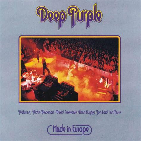Deep Purple Made In Europe 1976 Deep Purple Rock Album Covers Classic Rock Albums