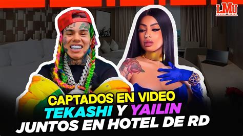 TEKASHI Y YAILIN JUNTOS EN HOTEL DE LA REPÚBLICA DOMINICANA YouTube