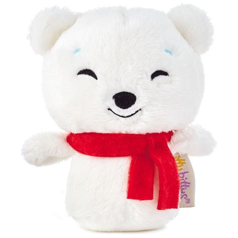 Itty Bittys Frosty Friends Polar Bear Stuffed Animal Limited Edition