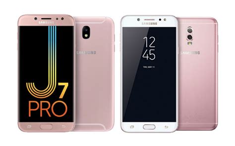 Dos smartphones populares, el galaxy j7 prime y el galaxy j7 pro de samsung. Pilih Mana: Samsung J7 Pro atau J7 Plus? - Selera.id