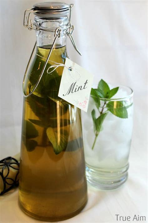 Fresh Mint Simple Syrup Recipe Mint Simple Syrup Mint Plants