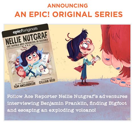 Epic Kids Books Nellie Nutgraf Original Epic Series Free Month