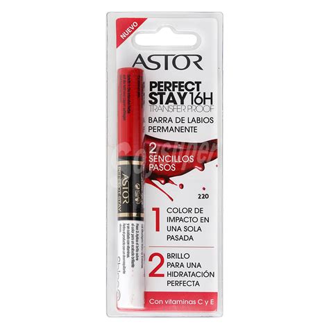 We did not find results for: Astor Barra de labios permanente Perfect Stay 16h nº 220 1 ud