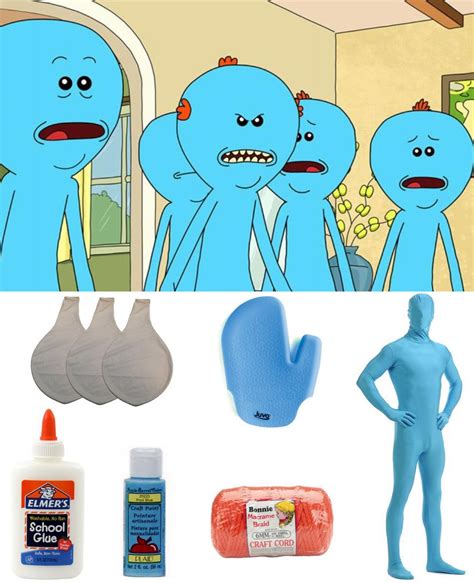 Mr Meeseeks Costume Carbon Costume Diy Dress Up Guides For Cosplay