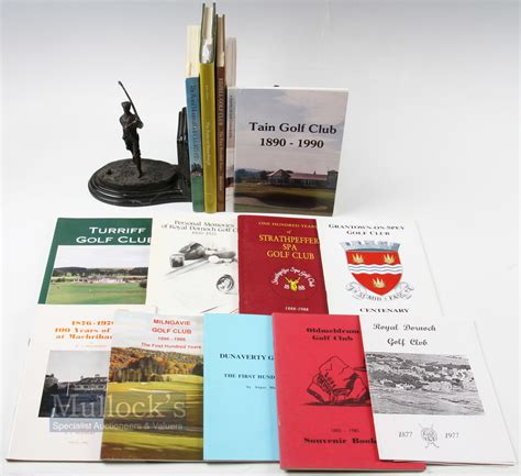 Mullock S Auctions Assorted Golf Books And Club Histories 13 Features