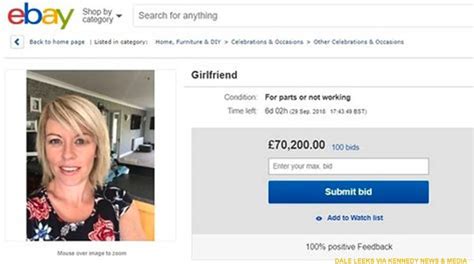 Man Lists Used Girlfriend For Sale On Ebay Is Shocked When Bids Reach 119g Fox News