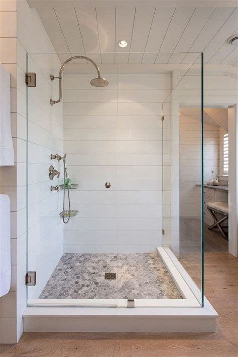 Revamp Your Bathroom With A Pebble Shower Floor Diy Projects For