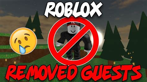 Roblox Removed Guests From Roblox Forever Not Clickbait Youtube