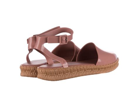 Sandały Melissa Espadrille Jason Wu Ad Pink Beige Róż Guma Melissa Nasze marki