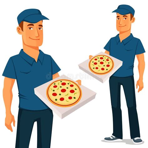 Funny Pizza Delivery Man Stock Illustrations 371 Funny Pizza Delivery Man Stock Illustrations