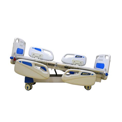 Hospital Ward Furniture General Use Luxury Manual Double Shake Medical Beds China Hospital Bed