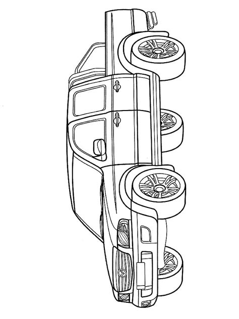 pickup truck coloring pages  printable pickup truck coloring pages