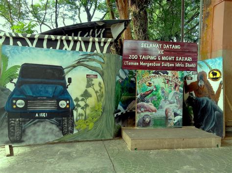 Jalan taman tasik taiping 34000 тайпин, perak малайзия. Penang Food For Thought: Zoo Taiping & Night Safari