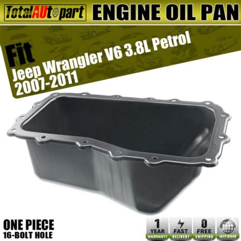 Engine Oil Pan For Jeep Wrangler 2007 2008 2009 2010 2011 V6 38l 264