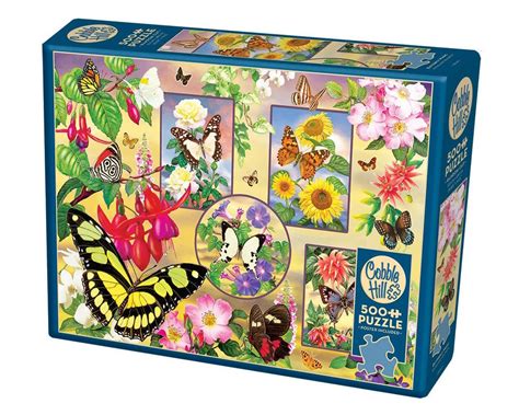 Butterfly Magic Jigsaw Puzzle With Poster 500 Pieces Jigsaw Puzzles