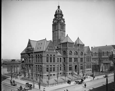 Jefferson County Court House Birmingham Photo Taken 1906 By Detroit