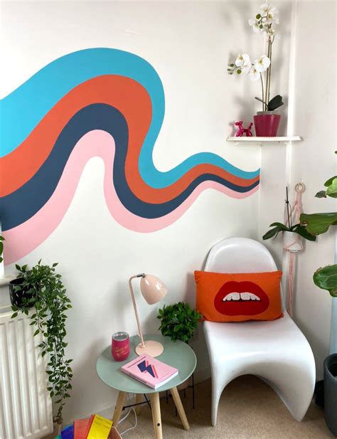 How To Paint A Rainbow Inspired Mural Indoors By Doodlemoo Doodlemoo