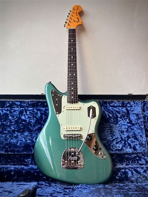 Rare 2014 Fender Johnny Marr Signature Jaguar Sherwood Green Reverb