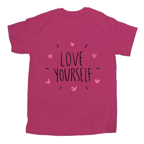Love Yourself Shirt Self Love Tshirt Love Yourself Tshirt Etsy