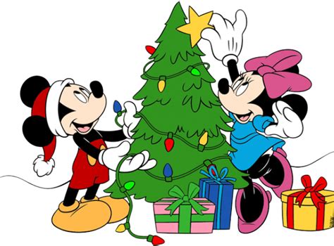 Mickey Minnie Mouse Christmas Clipart Full Size Clipart 5394068