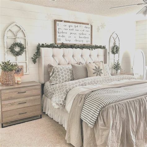 41 Cozy Farmhouse Master Bedroom Decorating Ideas Home Decor Ideas