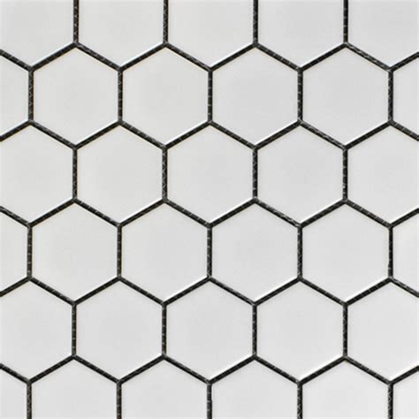 Cc Mosaics White Matte 12x12 Hexagon 2×2 Owsi Old World Stone