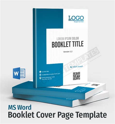 8 Free Creative Cover Page Templates For Ms Word