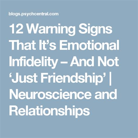 12 Warning Signs That Its Emotional Infidelity And Not Just