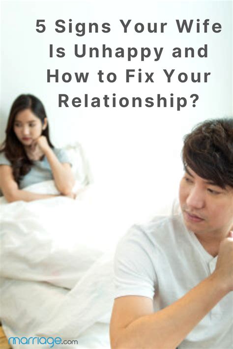 5 Signs Your Wife Is Unhappy And How To Fix Your Relationship Artofit