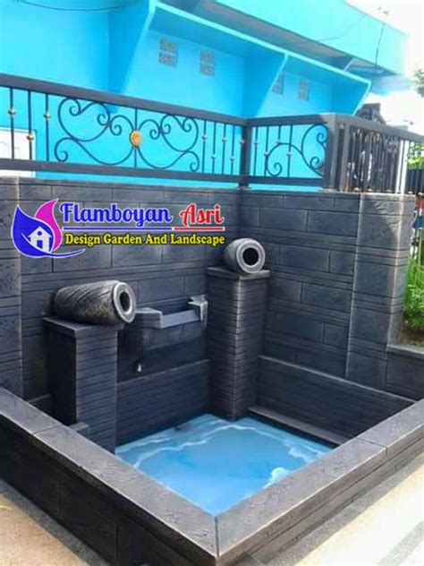 Maybe you would like to learn more about one of these? 40 Contoh Desain Kolam Ikan Minimalis Depan Rumah - TUKANG ...