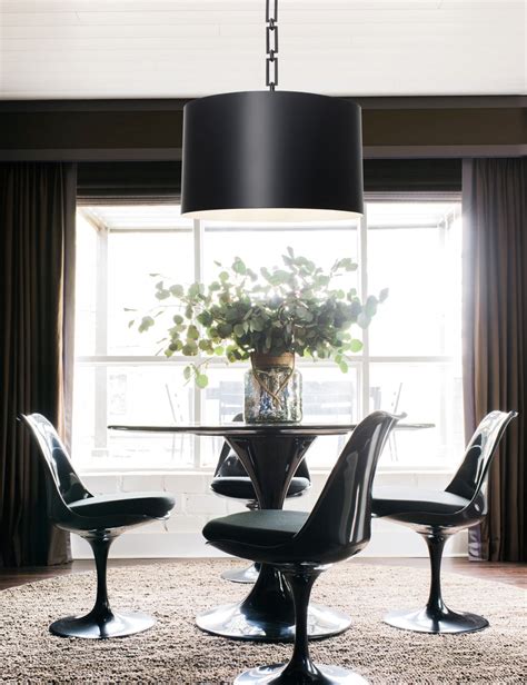 Figuring out a proper height for a hanging fixture above the dining table seems a bit. Dining Room Pendant Lighting Ideas | How To's & Advice at ...
