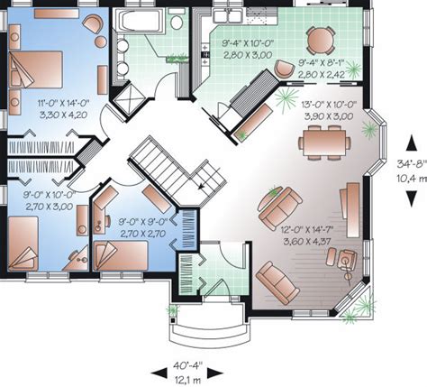 House 27469 Blueprint Details Floor Plans