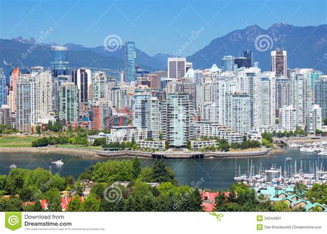 Vancouver In Canada Stock Image Image Of Canadian Park