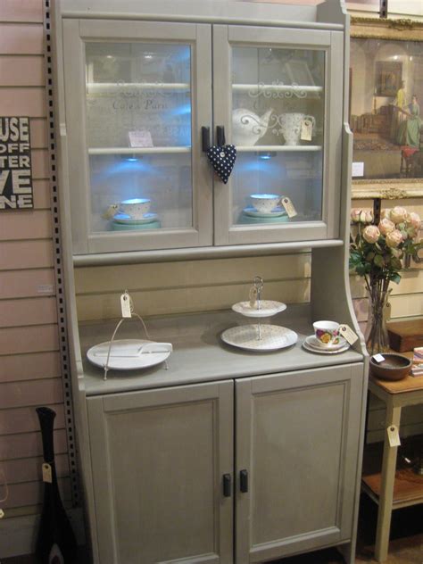 Maybe you would like to learn more about one of these? Display cabinet painted in Annie Sloan Paris Grey | Cabin ...