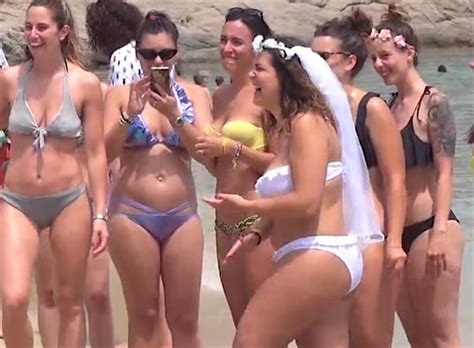 Mykonos Beaches Boast The Most Extravagant Bikinis Video Greekreporter