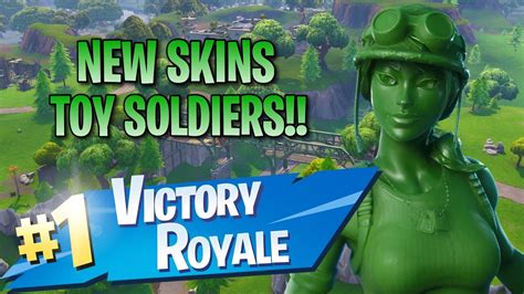 New Toy Soldier Skins 15 Elims Fortnite Battle Royale Gameplay