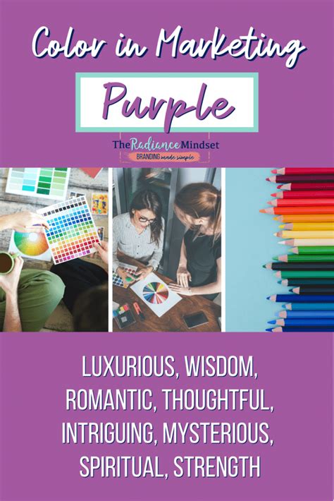 Purple In Marketing Using Color In Branding The Radiance Mindset